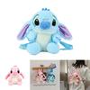 Sac à dos en peluche mignon Stitch et Ange Sac d'école Maternelle Crèche Garçons Filles