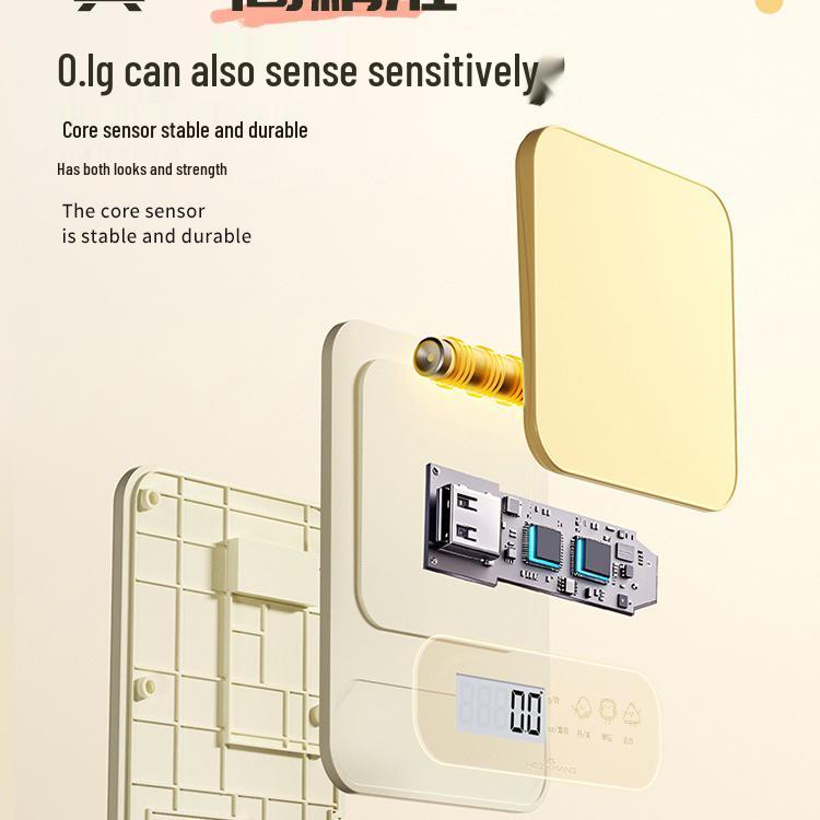 2025 High Precision Digital Kitchen Scale for Baking and Food Weighing