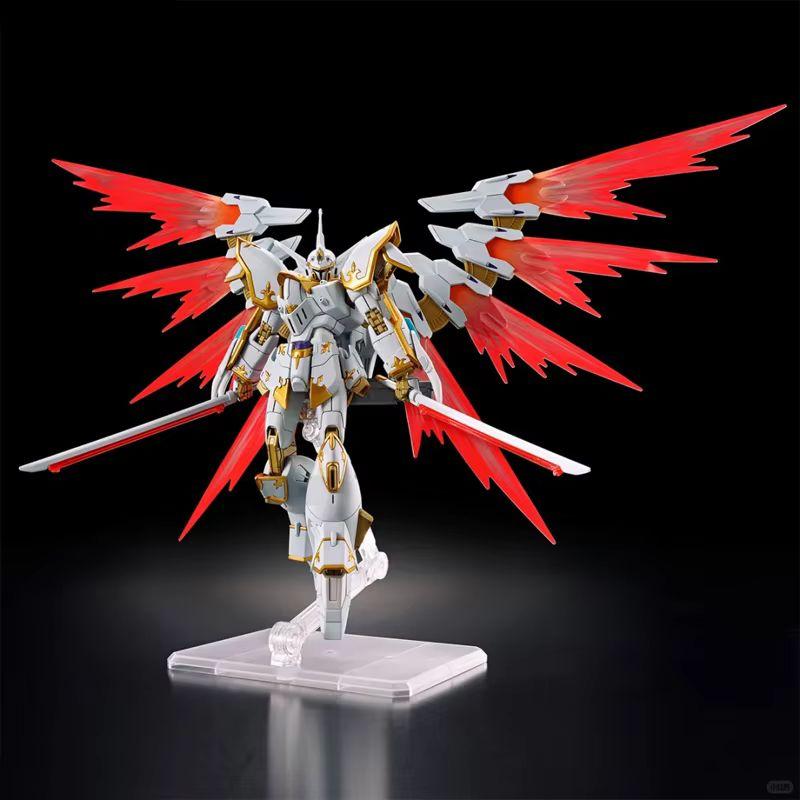 

Hot Garuda Black Knight Team Divine Bird Hg 1/144 With Light Wings Mech Assembly Model Kit Ornament Action Figures Boy Toy