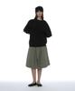 PARTIMENTO WOMEN Lightweight Drape Beanie_Black