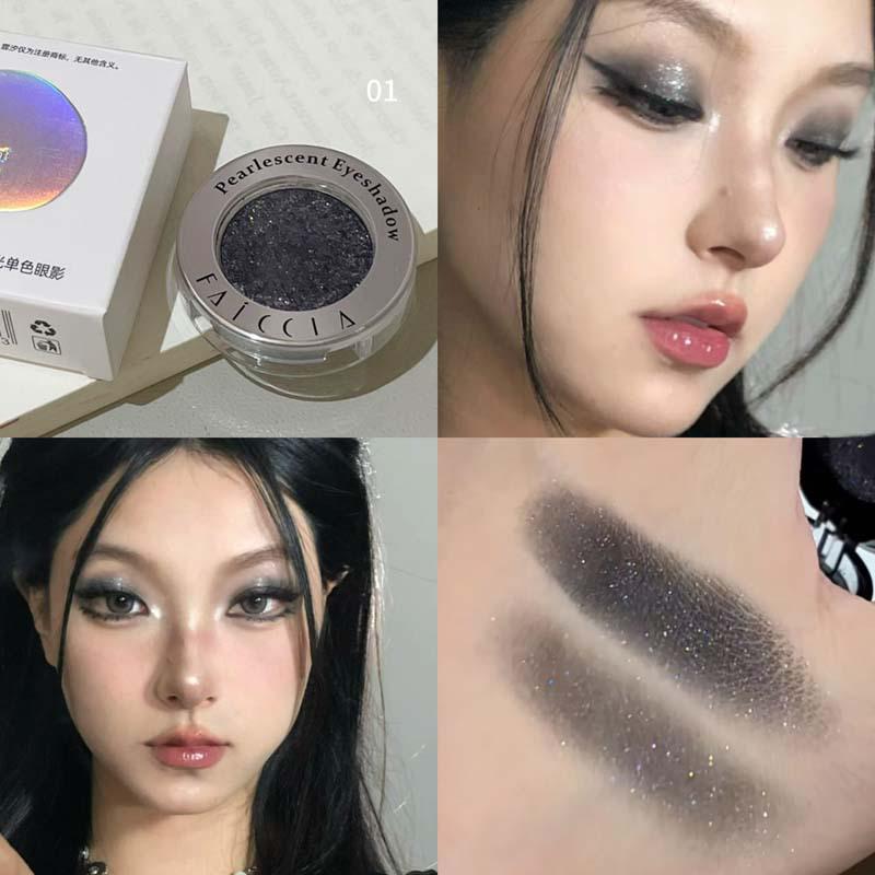 FAICCIA Fei Xi Kaleidoscope Glitter Eyeshadow: Shimmering Moonlight Highlighter.