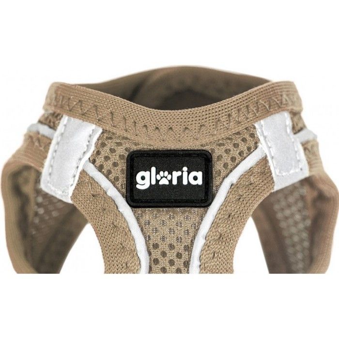 NC Harnais Pour Chien Gloria 45-47 Cm BeigeL 32,8-35,4 Cm