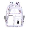 Schoolbag wholesale new couple transparent shoulder jelly bag Korean version pvc backpack male and female junior high school leisure student schoolbag