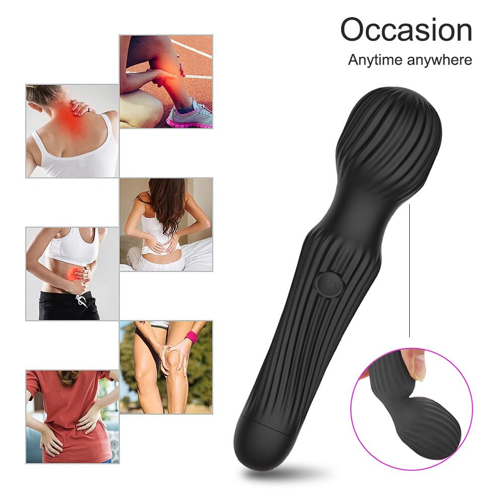 10 λειτουργίες δόνησης Παιχνίδια σεξ μαγικό ραβδί G Spot Pussy Vagina Clitoris Stimulator για γυναίκες ενήλικες