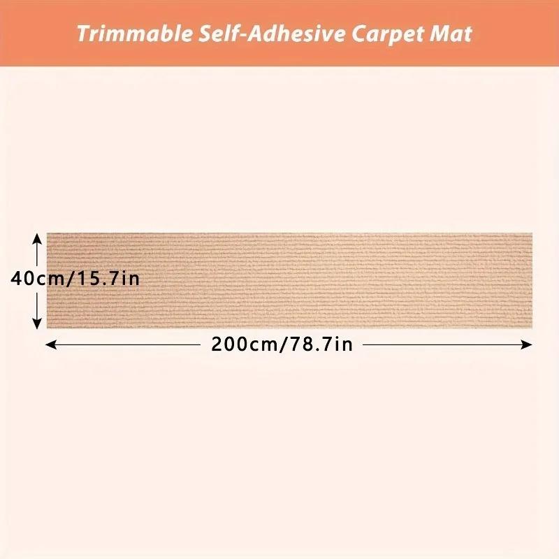 200x40CM Self-Adhesive Cat Scratching Mat - Protects Furniture & Promotes Healthy Claws