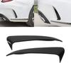 Car Rear Bumper Spoiler Side Canard Air Vent Cover For Mercedes Benz C Class W205 4 Door C180 C200 C250 C300 2010-2018