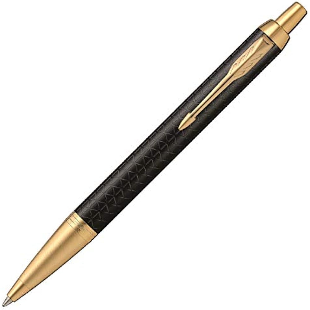 PARKER Parker Ballpoint Pen, Permanent IM, Premium Line, Black, GT 1975662, Regular Imported