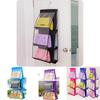 Large Capacity Non-woven Hanging Wardrobe Storage Bag For Purses In Black