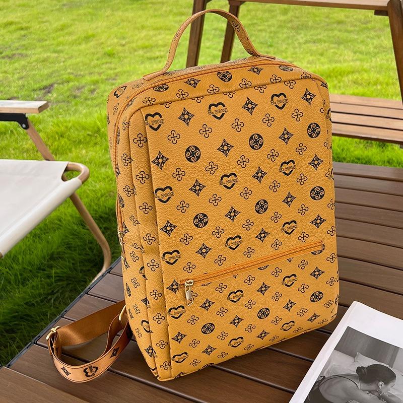 

Рюкзак большой емкости Niche Printed Bag Schoolbag Girls жёлтый/коричневый