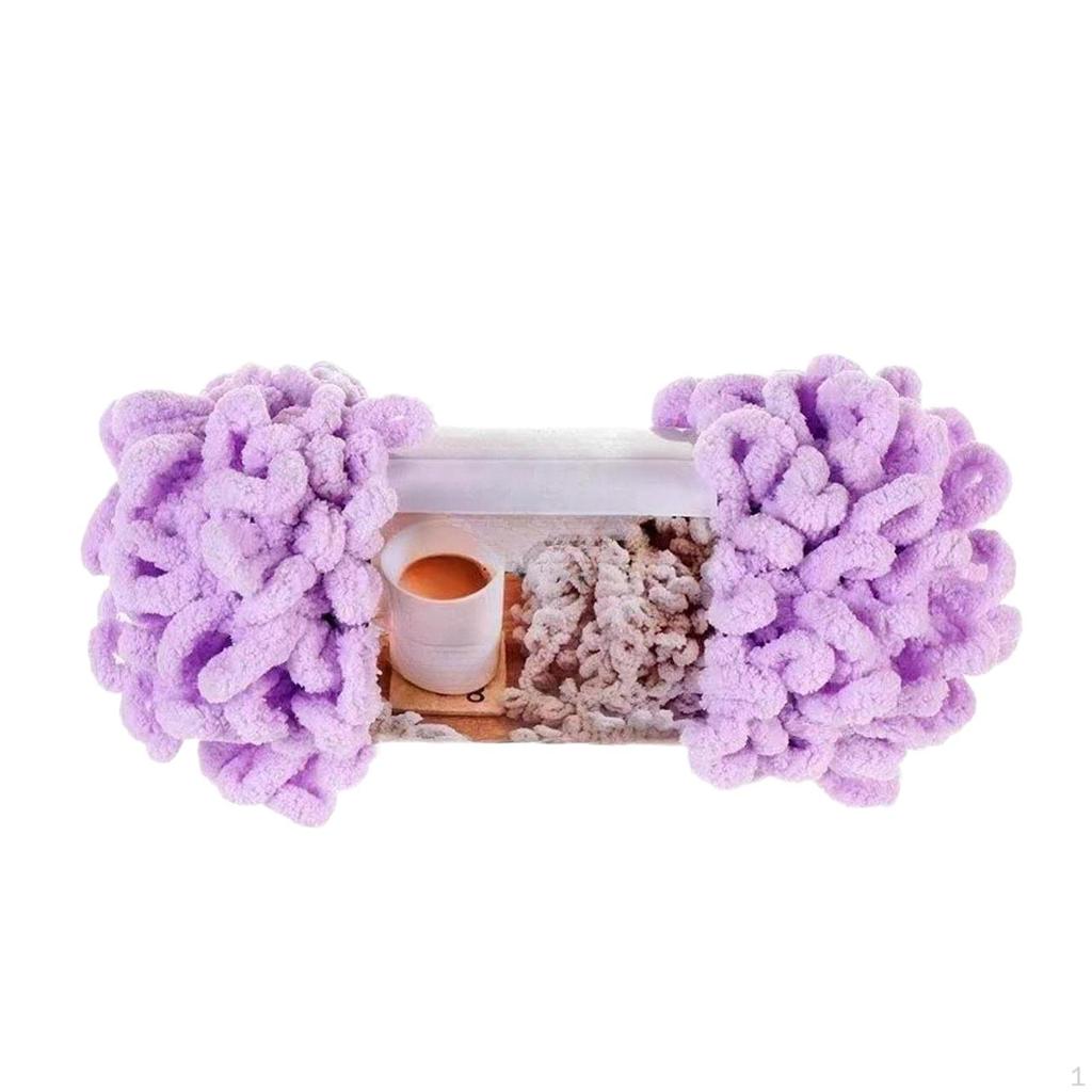 Dickes Wollgarn Voluminös Weich Sommer DIY Häkeln Armstricken Kissen Decke Stricken für