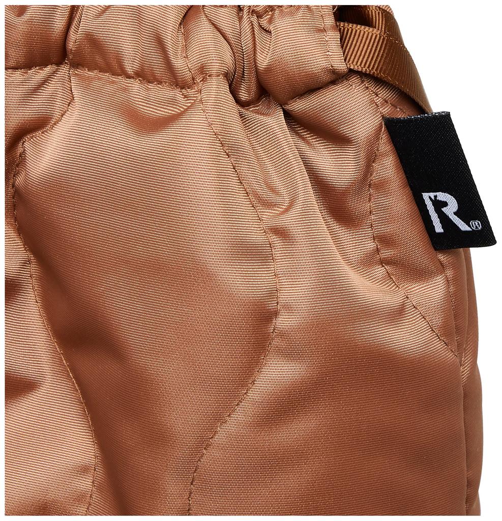 ROOTOTE x Nishikawa Upcycled Featherloo Mini Tote Bag, FE.Babyloo.Quilt A 6881, Brown