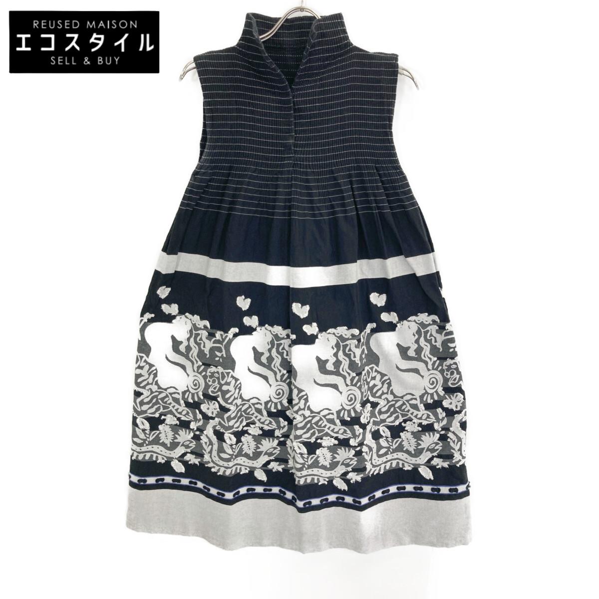 

MeISSEYMIYAKE MI11FH641 Black Sleeveless Dress dress Not written blackUsed