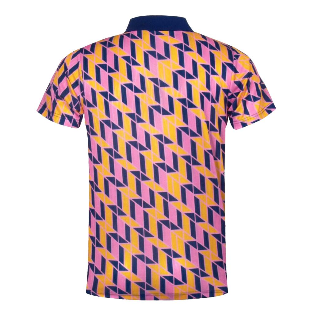 Scottish FA Mens 1990 Retro Polo Shirt