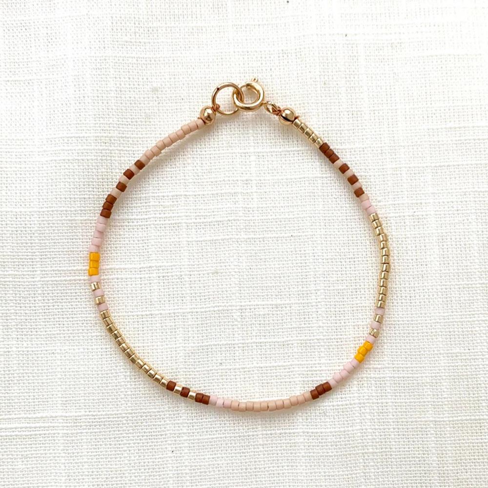 Bohemian Retro Style Handmade Miyuki Seed Bead Bracelet for Women