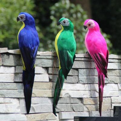 Decoration Simulation Parrot Décor Imitation Garden Ornament