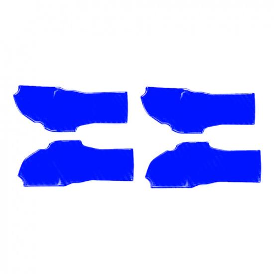 Car Inner Door Bowl Sticker Cover Trim 4* For Ford Explorer -23 Bright Blue