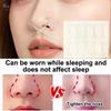 PET 60/100/200Pcs Shrinking Nose Wing Stickers Transparent Invisible Nose Shrink Patch Special Narrow Nose Strips Nose Shaper