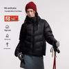 Camel Yushen Unisex Hooded Goose Down Puffer Jacket