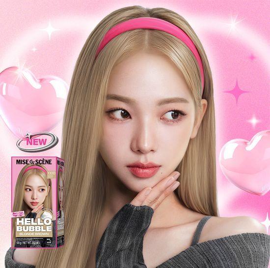 mise en scène New Hello Bubble Dye