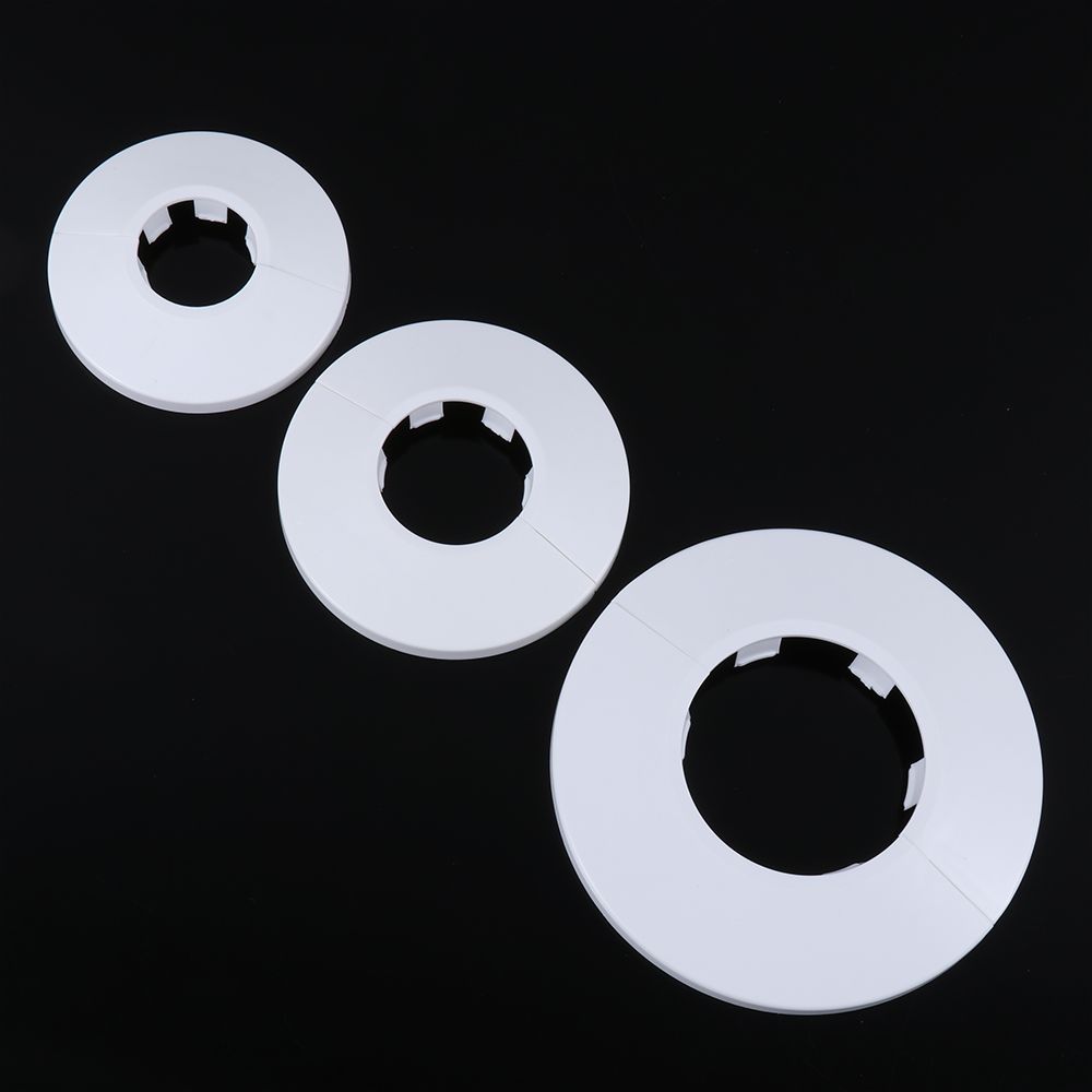 1Pc Plastic Faucet Decorative Cover Practical Shower Water Pipe Wall Covers Kitchen Faucet Accessories Useful Faucet Decor