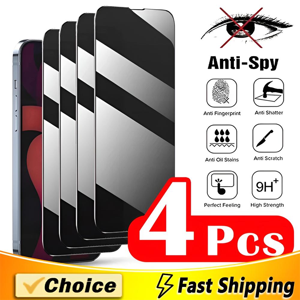 3-5PCS Diamond Glass For iPhone 15 14 13 12 11 PRO MAX No Border Screen Protectors For iPhone XS Max XR 7 8 Plus Tempered Glass