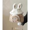 Bag New Autumn and Winter Women's Bag One Shoulder Crossbody Cute Rabbit Chain Portable Plush Bag Luggage