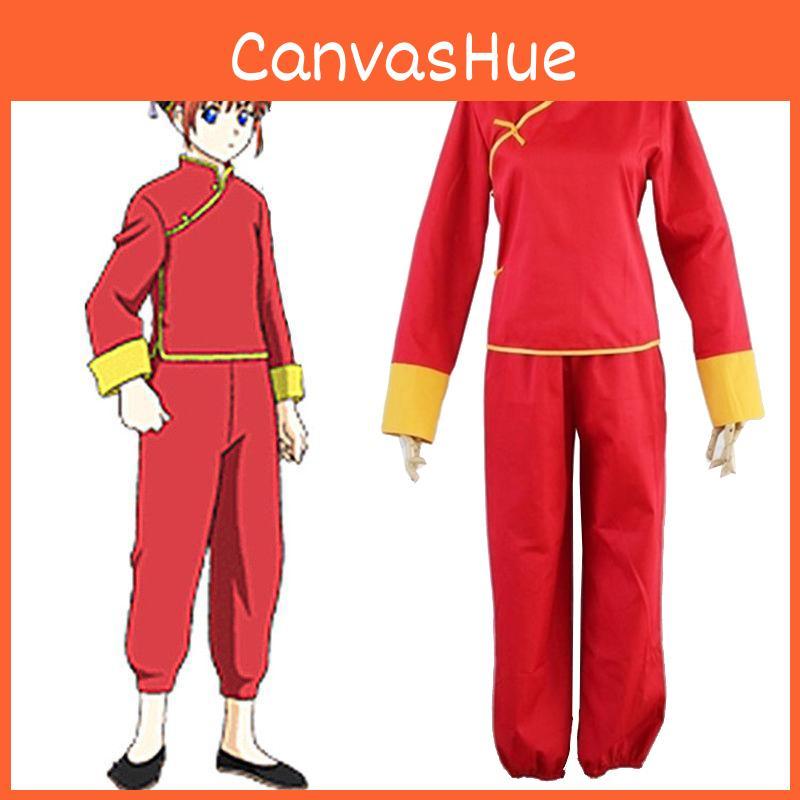 Exquisites Gintama Kagura Cosplay-Kostümset für Anime-Fans, ideal für Halloween-Partys