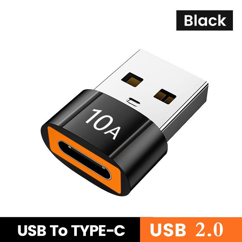 USB To Type-C OTG Adapter for Charging, Data, and Audio - Compatible with Apple 15, Huawei, OPPO
