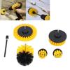 6 Stück Bohrbürsten Auto-Detailing-Set, Kraftschrubber-Bürstenset für effiziente Reinigung von Auto, Boot, Heimflächen, Teppichen, Polstern, Duschwänden, Sitzen