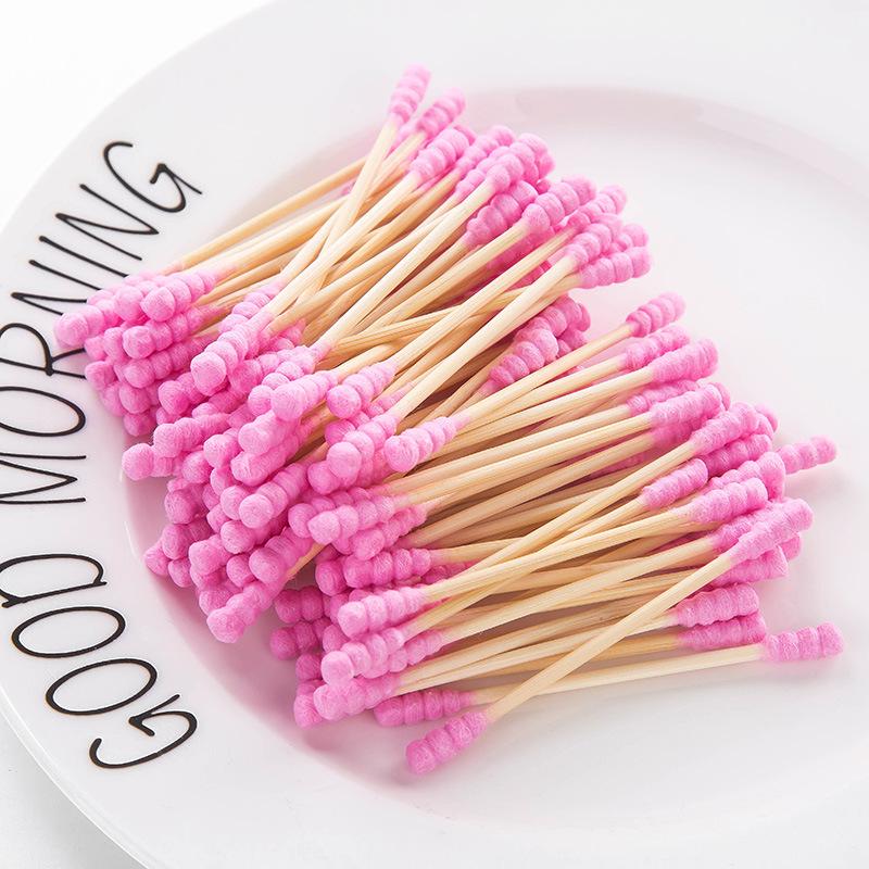 Dual-Tip Disposable Cotton Swabs for Ear Cleaning, Makeup Removal, and Hygiene