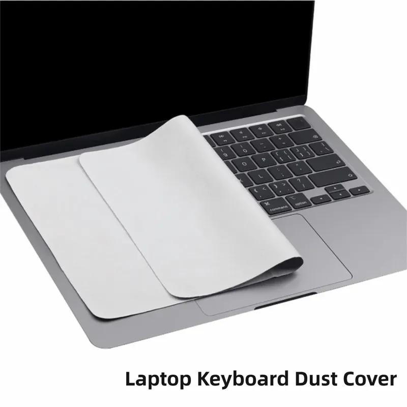 Microfiber Cleaning Cloth Dustproof Soft Laptop Screen Cleaner Reusable Lightweight for MacBook Pro 13/14/15/16 Inch