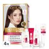 Excellence Cream Hair Dye, No. 4 Brown, 4 Pcs.