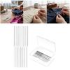 15Pcs Knitting Clothes Fixing Needle Professional Snag Repair Needle For Woven Fabric Repair and Knitted Garment Mending