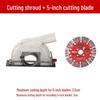 100 Angle Grinder Dust Extraction Hood: Multifunctional Dustless Saw Groover Protective Cover Set