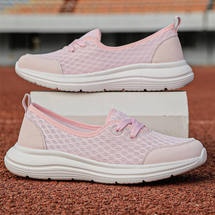 Set Feet Lazy Shoes One Pedal Four Seasons Casual Women's Shoes New Mother Shoes Low-top Flat-soled Walking Shoes