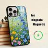 Van Gogh Monet Oil Painting  Phone Case For iPhone17,16,15,14,13,12,11 Plus,Pro Magnetic For Magsafe Wireless Charging