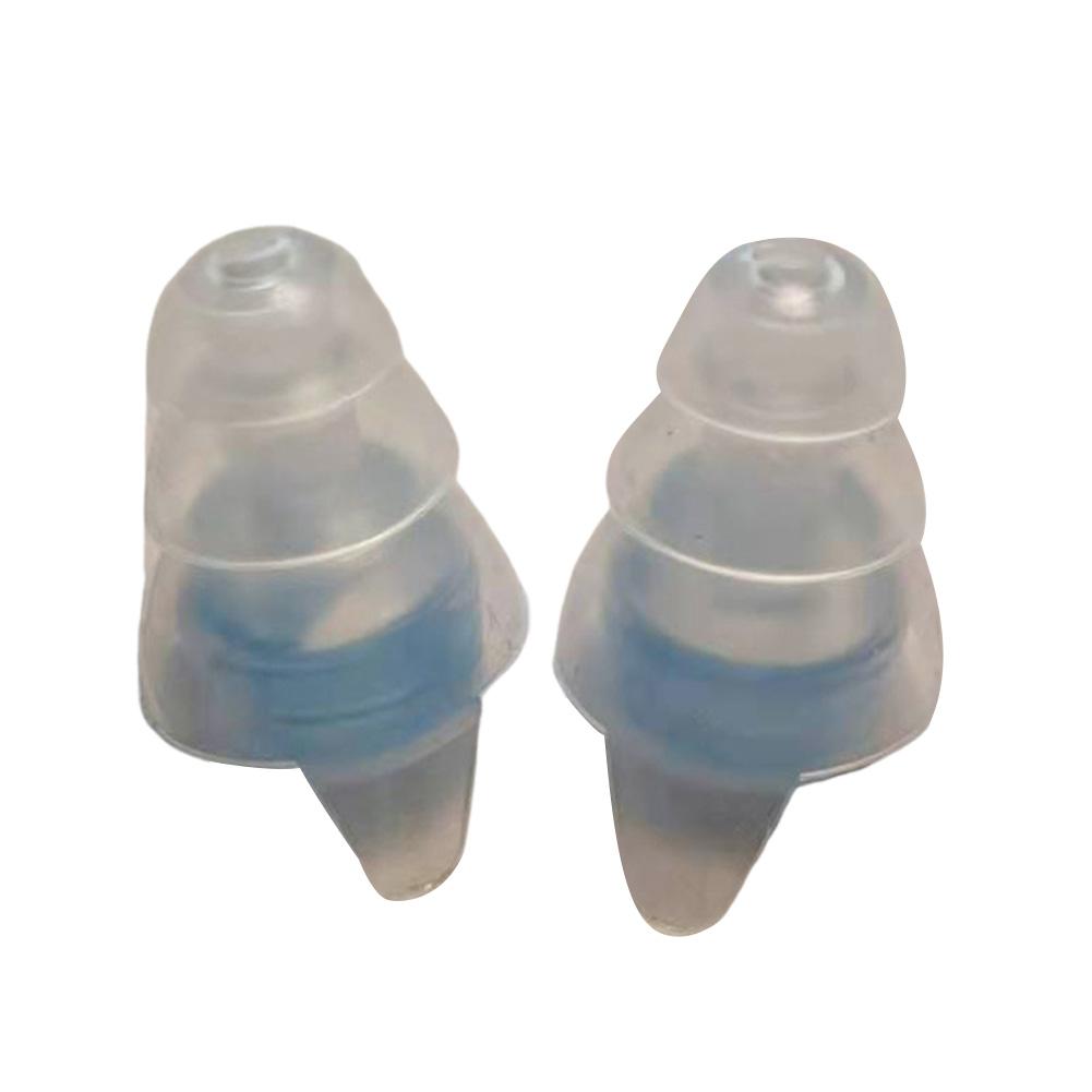

1 Pair Noise Cancelling Ear Plugs Noise Reduction Ear Protection Plugs Flexible Earplugs for Sleeping Study Concert Hearing синій