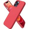 Case - E.F.Connection - iPhone 13 Pro Max - Silicone - Ultra-Thin - Red