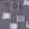 Mini Blank Album CD Case Keychain CD Player Keyring Peripheral Commemorative Album Key Holder For DIY Backpack Pendant