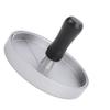 Hamburger Patty Maker Aluminum Alloy Round Burger Press Patty Mould with Detachable Handle for Kitchen Tool