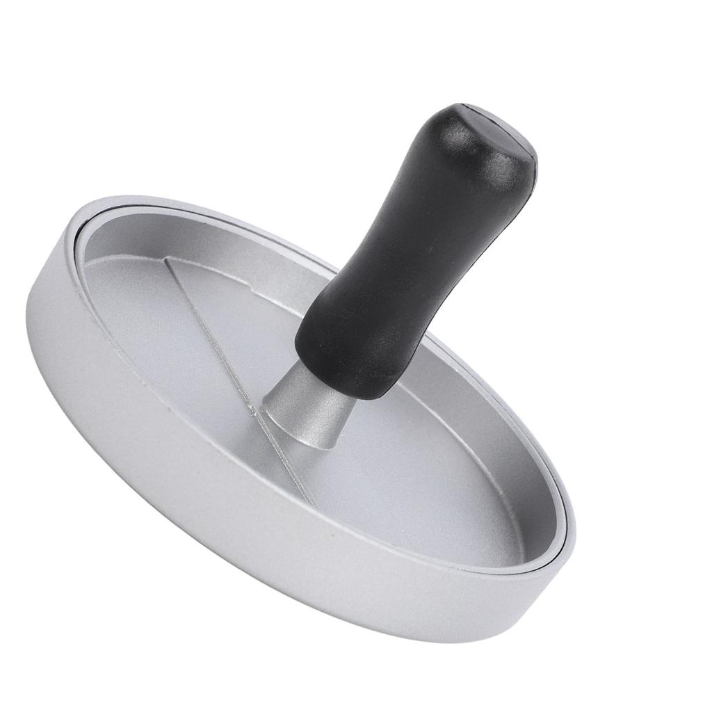 Hamburger Patty Maker Aluminum Alloy Round Burger Press Patty Mould with Detachable Handle for Kitchen Tool