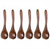 Tableware Cooking Utensils Dessert Kitchen Tools Wooden Spoon Soup Spoons Tea Spoon Coffee Spoon