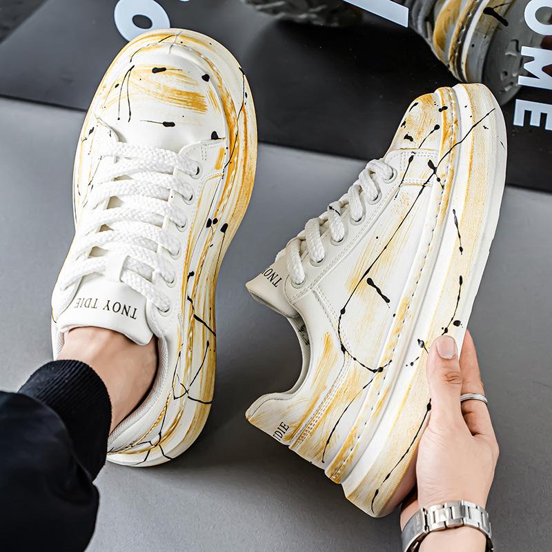 

Summer new platform dad shoes trend ins popular little white shoes fashionable retro old dirty shoes student shoes 44