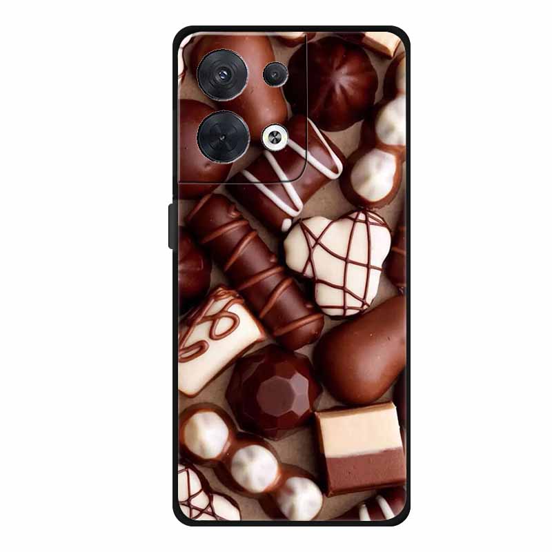 Animal Case For Oppo Reno 8 5G Soft Silicone Wolf Back Cover for OPPO Reno8 Pro + Plus Coque Reno 8 Pro 5G Cartoon CPH2359 Funda