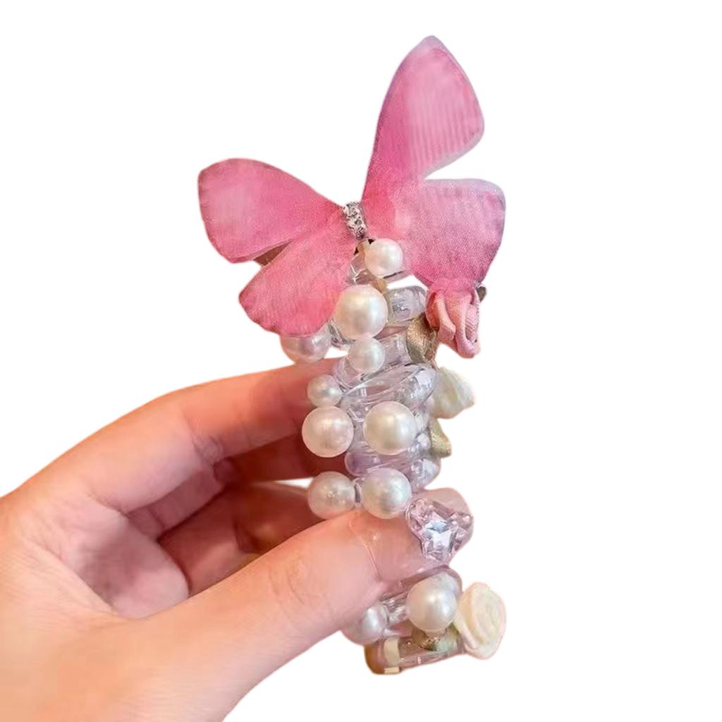 Butterfly Hair Ties for Women, Phone Hair Elastics with Cute Butterfly Design, Non- Ponytail Holders for Daily Use, Hair Accessories for Girls