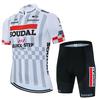 Soudal Quick Step Cycling Jersey Set 2025 Men NEW Summer Cycling Clothing MTB Road Shirt Bicycle Bib Shorts Maillot Ciclismo