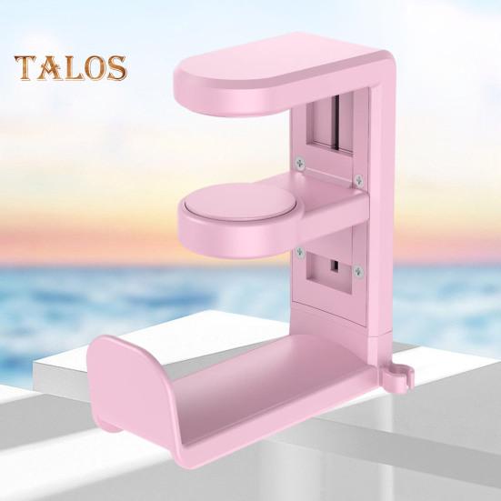 Stojan na sluchátka otočný o 360 stupňů Design herního ovladače Stojan na sluchátka proti pádu Úložný stojan se zesílenou silikonovou podložkou