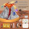 Dinosaur Fossil Dig & Volcano Science Experiment Kit for Kids