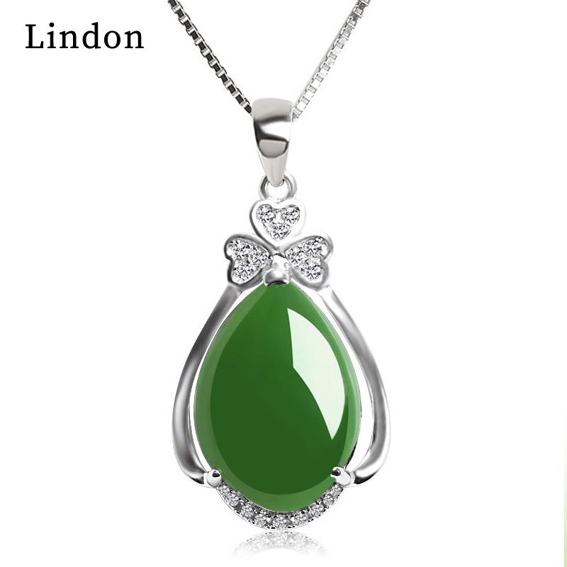 

Женское ожерелье в винтажном стиле зелёный