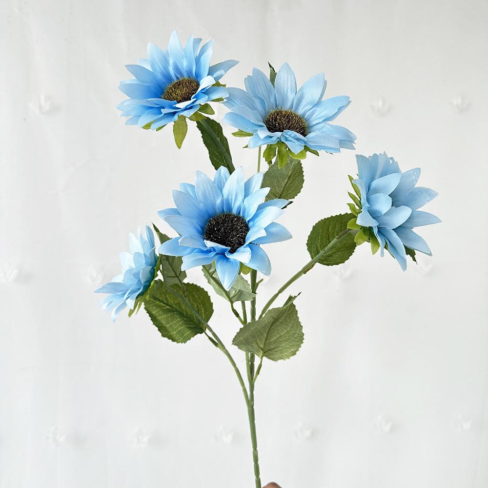 Hydrangeas Daffodils Roses Lilies Daisies Artificial Flower Decorations Home